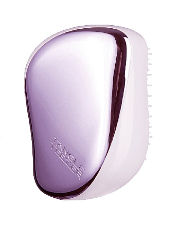 Tangle Teezer Compact Styler Lilac Gleam - Расческа для волос, цвет лиловый хром - hairs-russia.ru